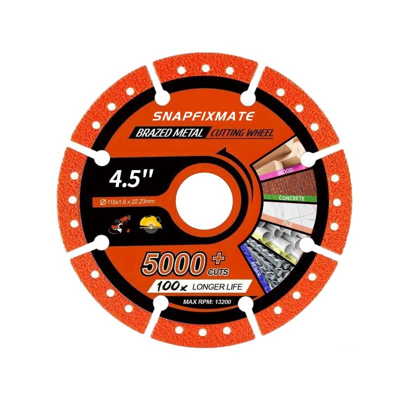 ️SNAPFIXMATE 3PCS 4.5" Multi-Material Cutting Blades