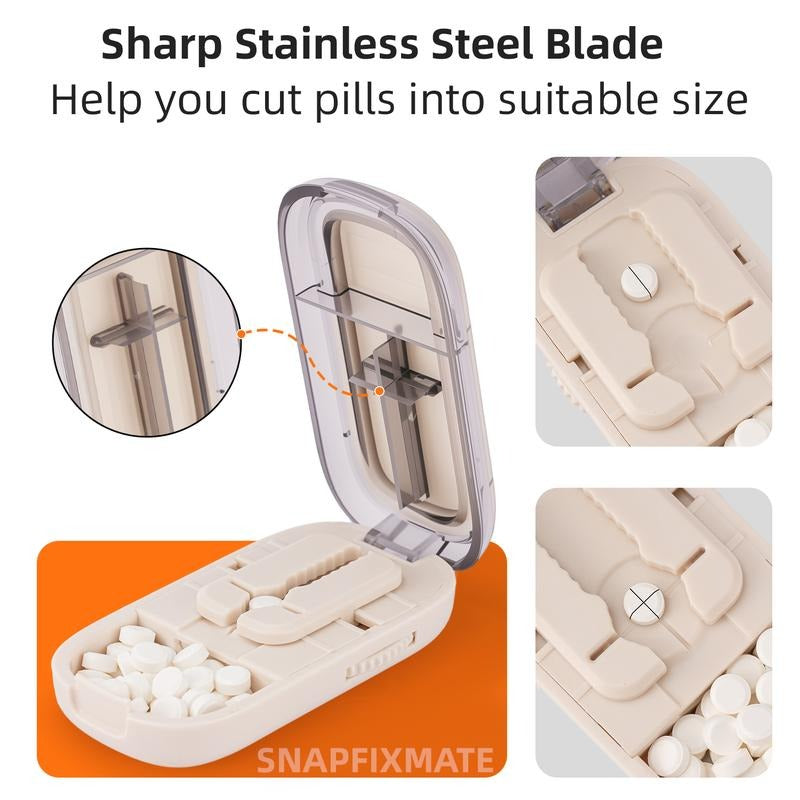 Pill Cutter Splitter for Cutting Multiple Pills