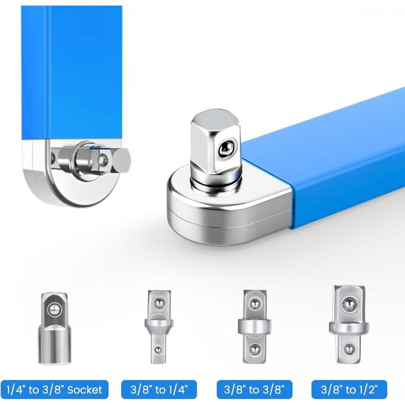 Impact ready offset extension wrench