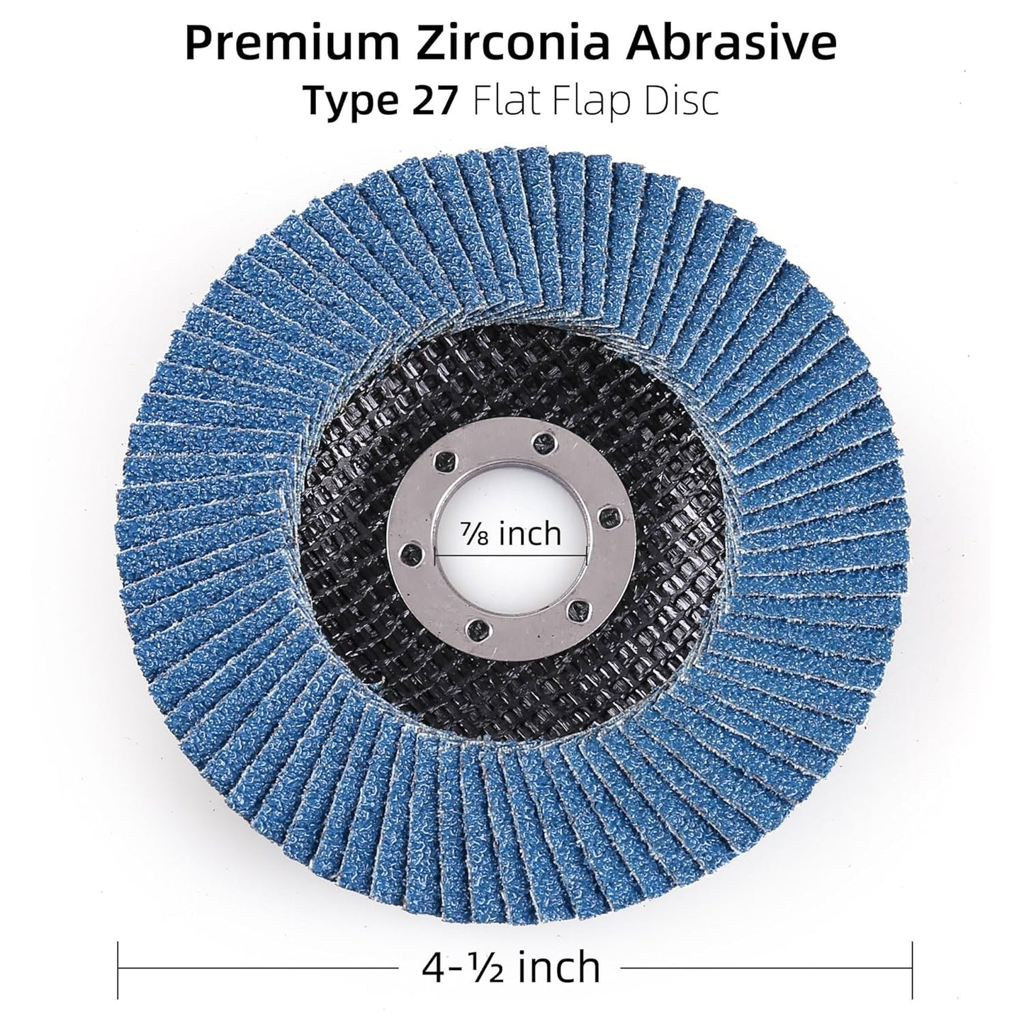 Flap Disc 40 Grit T29 Zirconia