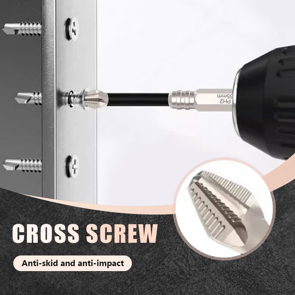 High Magnetic Screwdriver Drill Bit Set