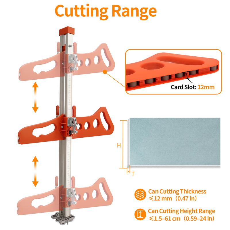 Foldable Drywall Cutting Tool