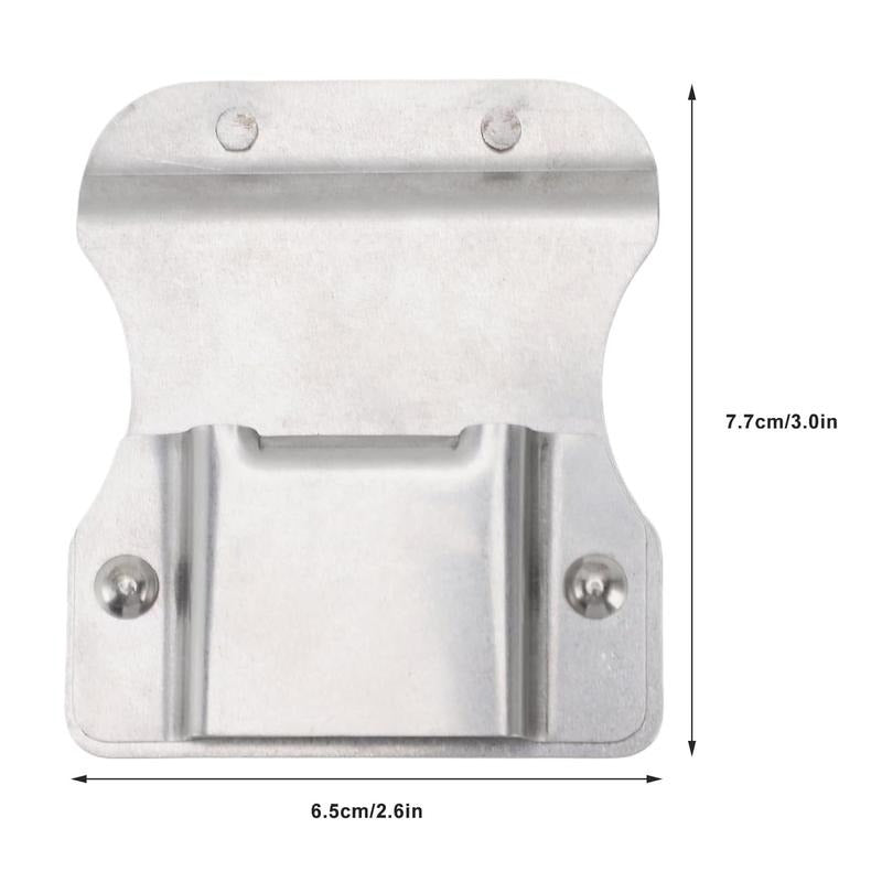 DrillCatcher, Drill Holder for Tool Belt, Up to 2" Belt, Quick Response Low-Profile Drill Clip, Compatible with Impact Driver, Nailer