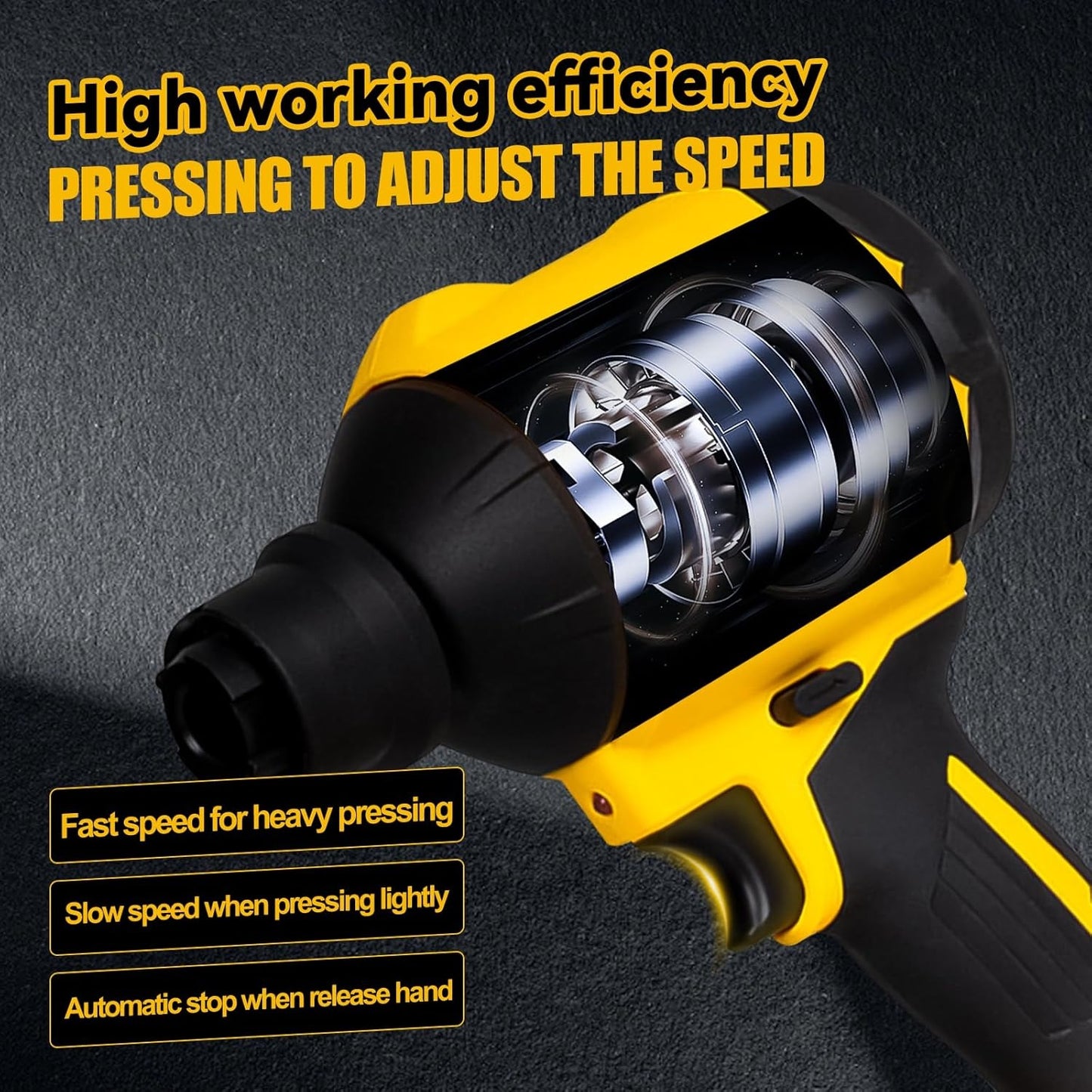 Cordless Dust Blower Fit for Dewalt 20V Max Battery