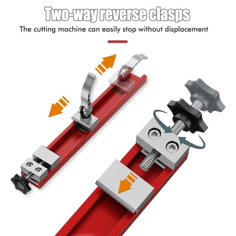 Portable Woodworking Miter Gauge Base Plate