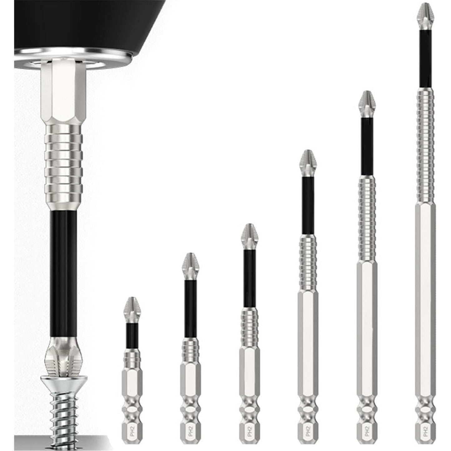High Magnetic Screwdriver Drill Bit Set