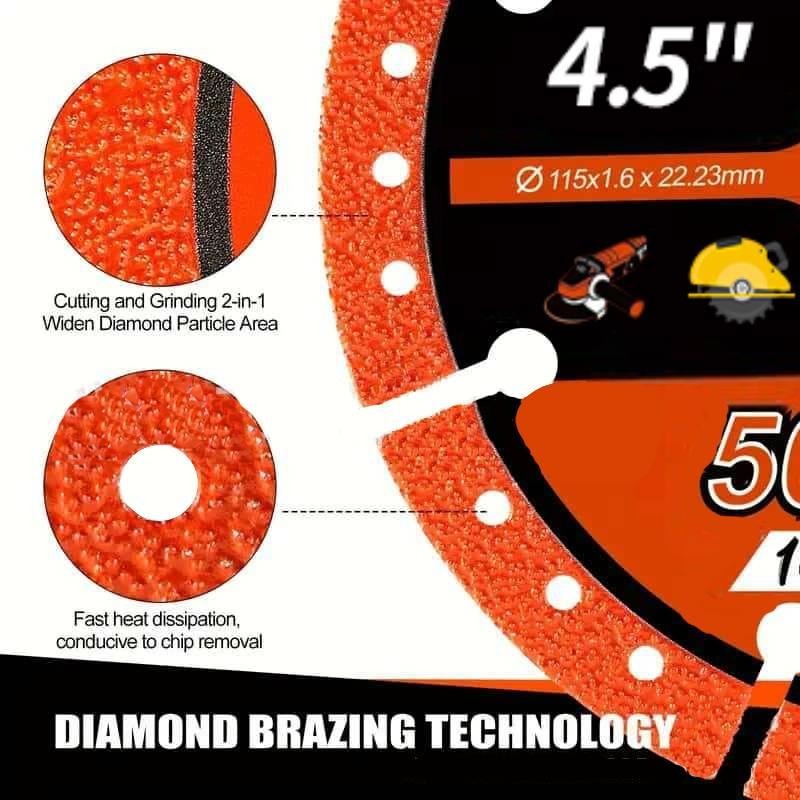 ️SNAPFIXMATE 3PCS 4.5" Multi-Material Cutting Blades