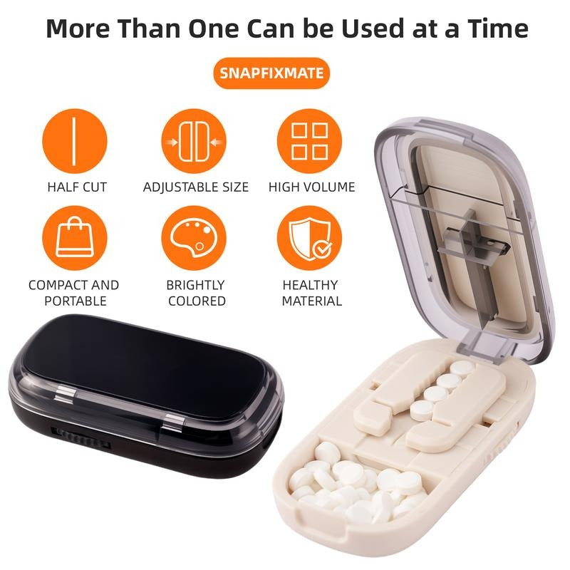 Pill Cutter Splitter for Cutting Multiple Pills