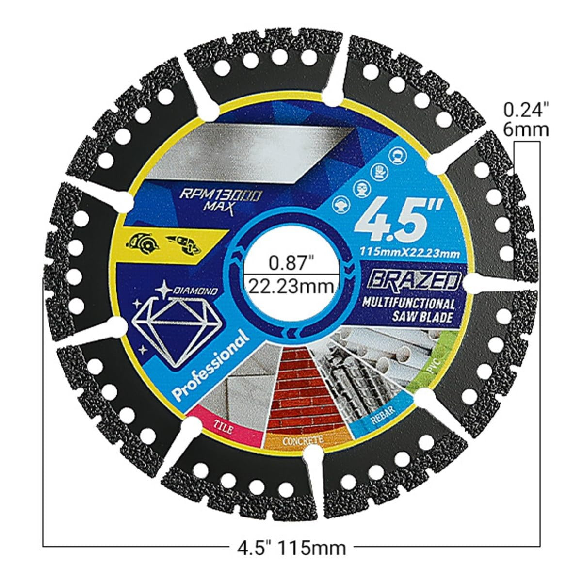 Diamond Multi-Purpose Saw Blades