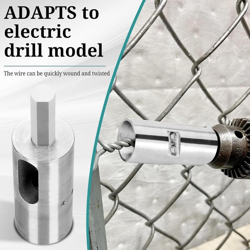 Twist Ties Tool for 9 Gauge Drill Chuck